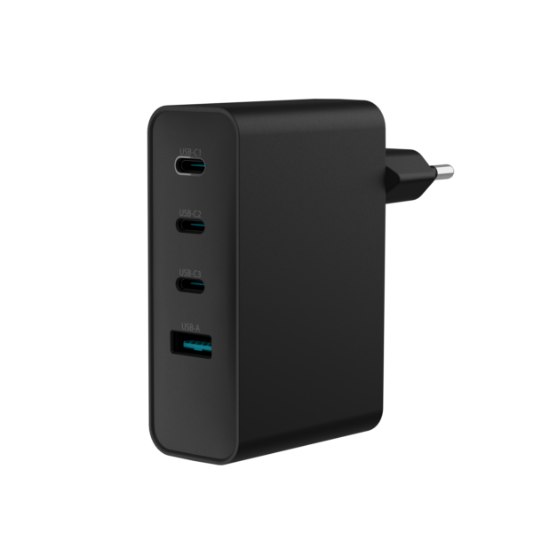 Natec Ribera USB Charger, 1x USB-A + 3x USB-C | NUC-2234