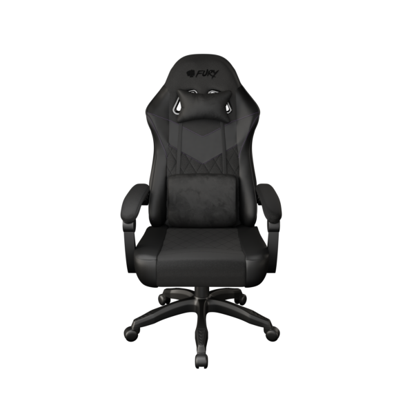 Fury Eco leather/Fabric/Nylon | Gaming Chair | Shinai S2 | Black