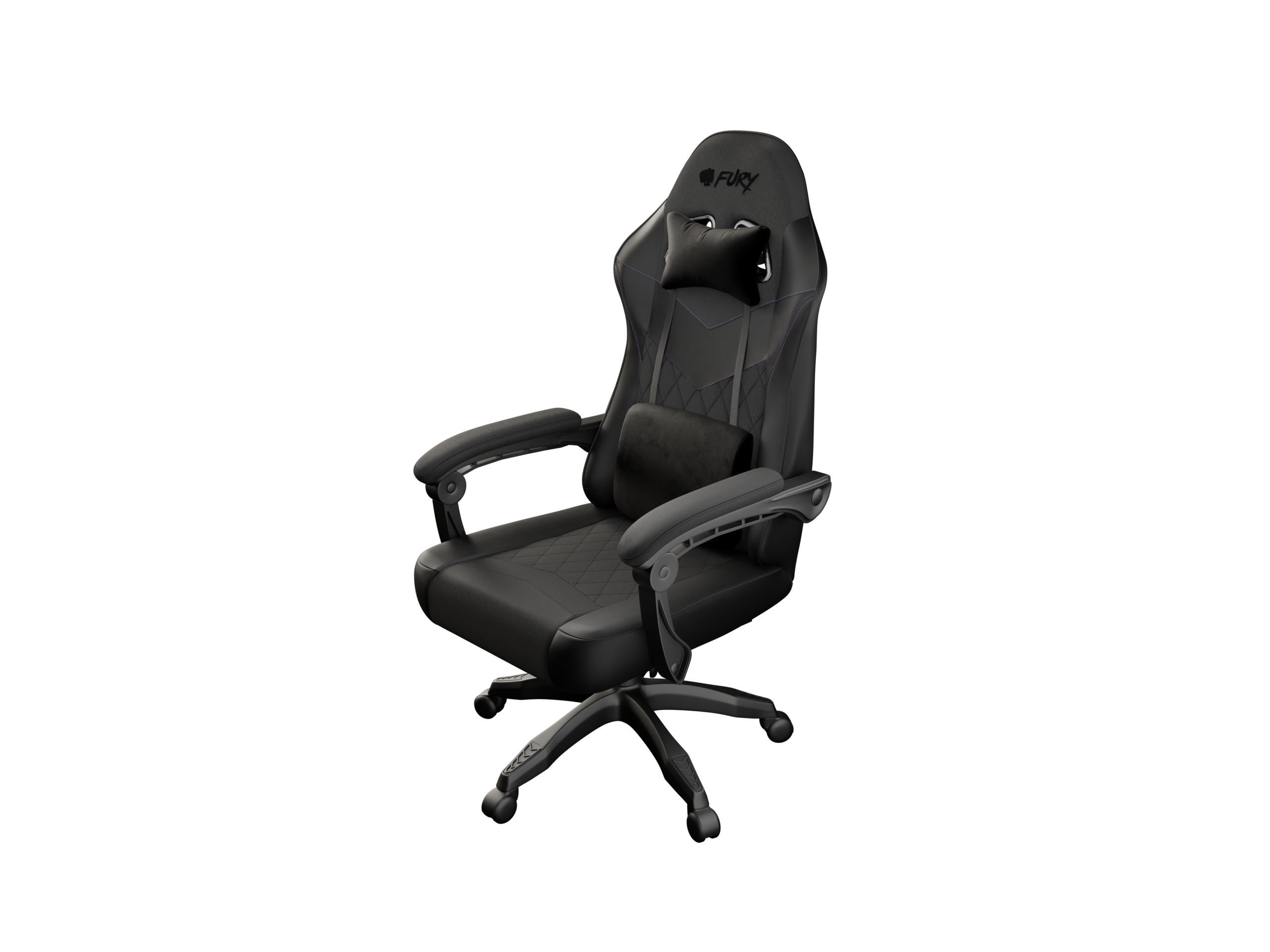 Fury Eco leather/Fabric/Nylon | Gaming Chair | Shinai S2 | Black - Image 7