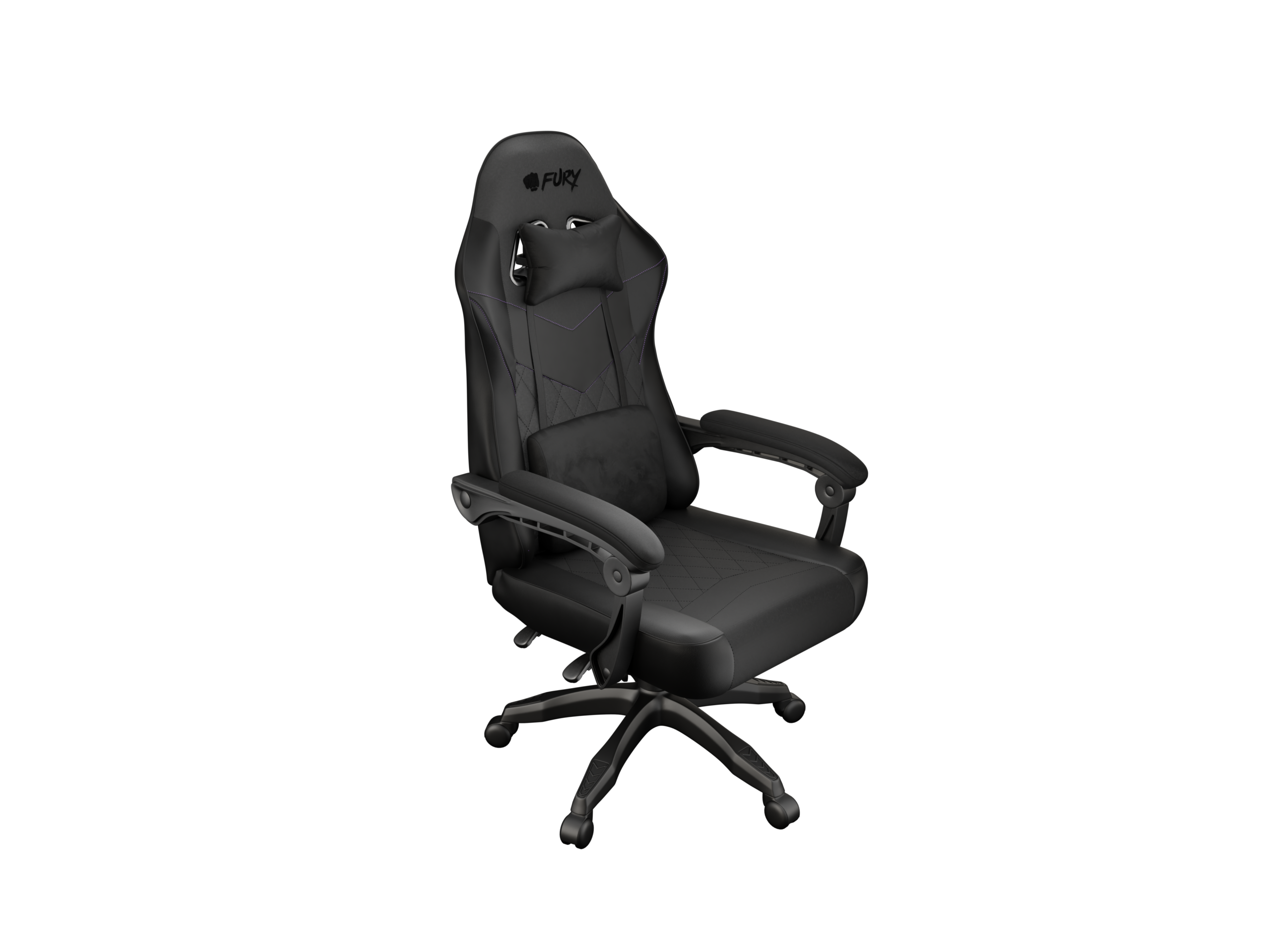 Fury Eco leather/Fabric/Nylon | Gaming Chair | Shinai S2 | Black - Image 9
