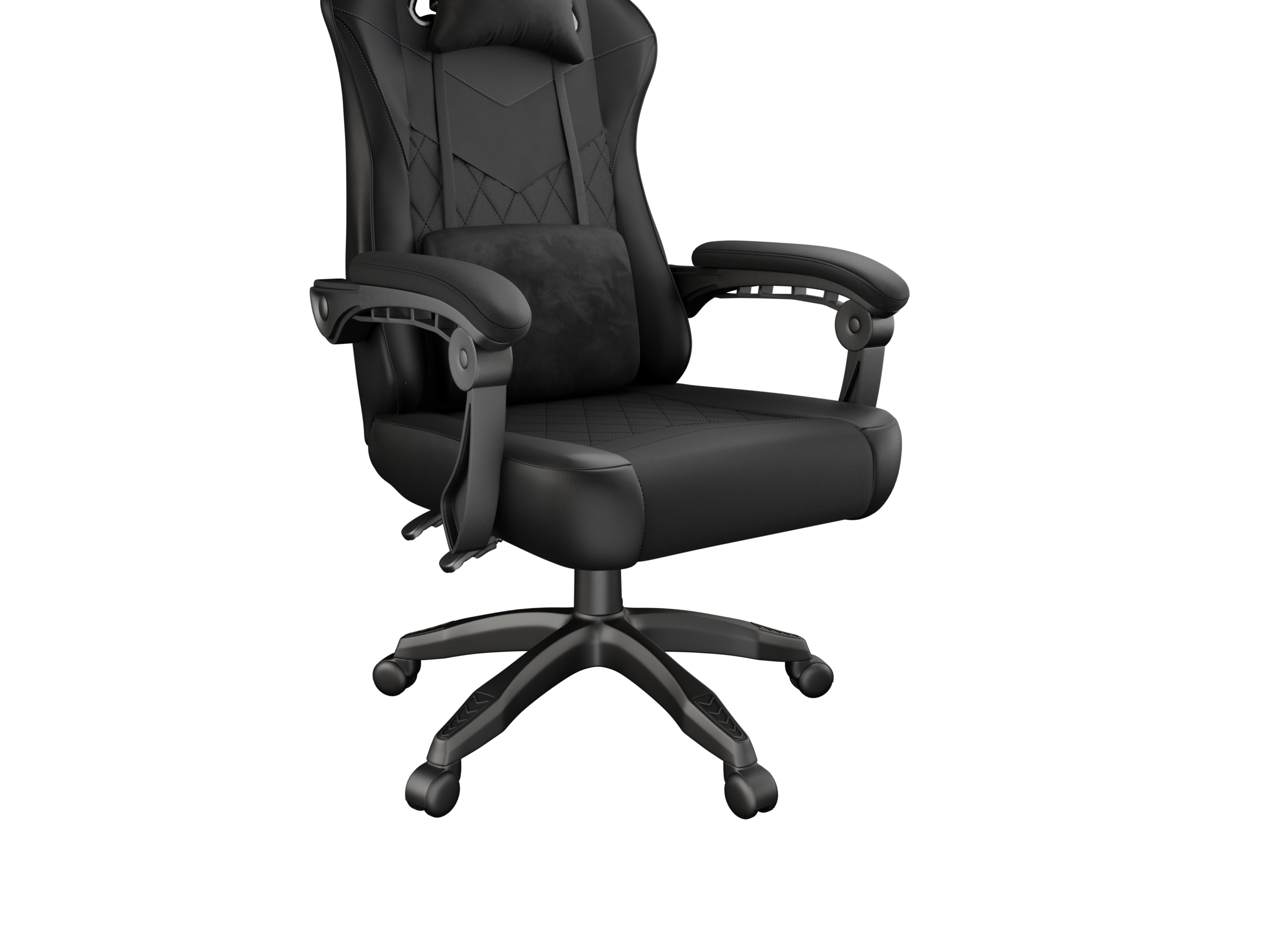 Fury Eco leather/Fabric/Nylon | Gaming Chair | Shinai S2 | Black - Image 13