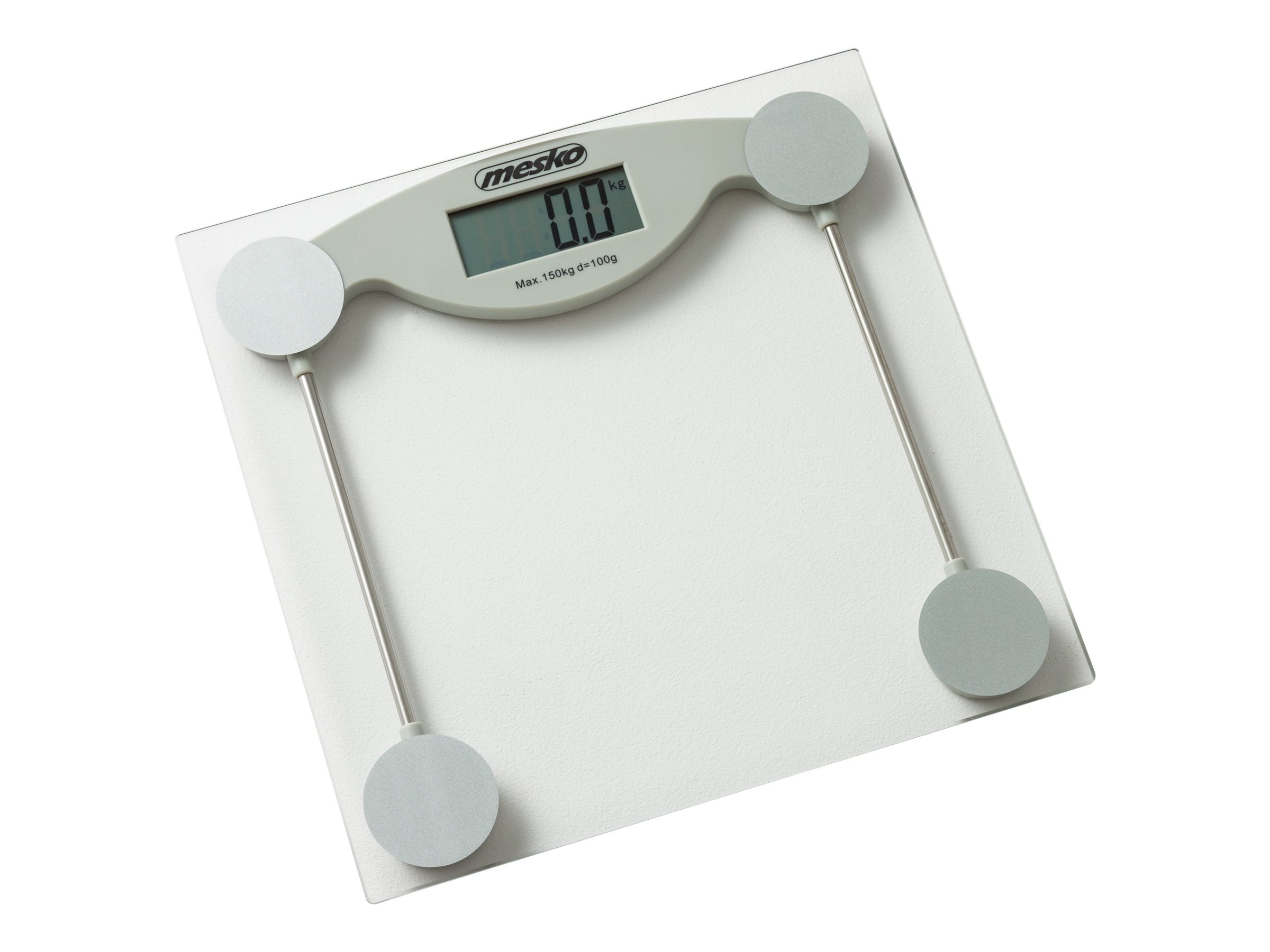 Mesko | Bathroom scales | MS 8137 | Maximum weight (capacity) 150 kg | Accuracy 100 g | Glass - Image 5