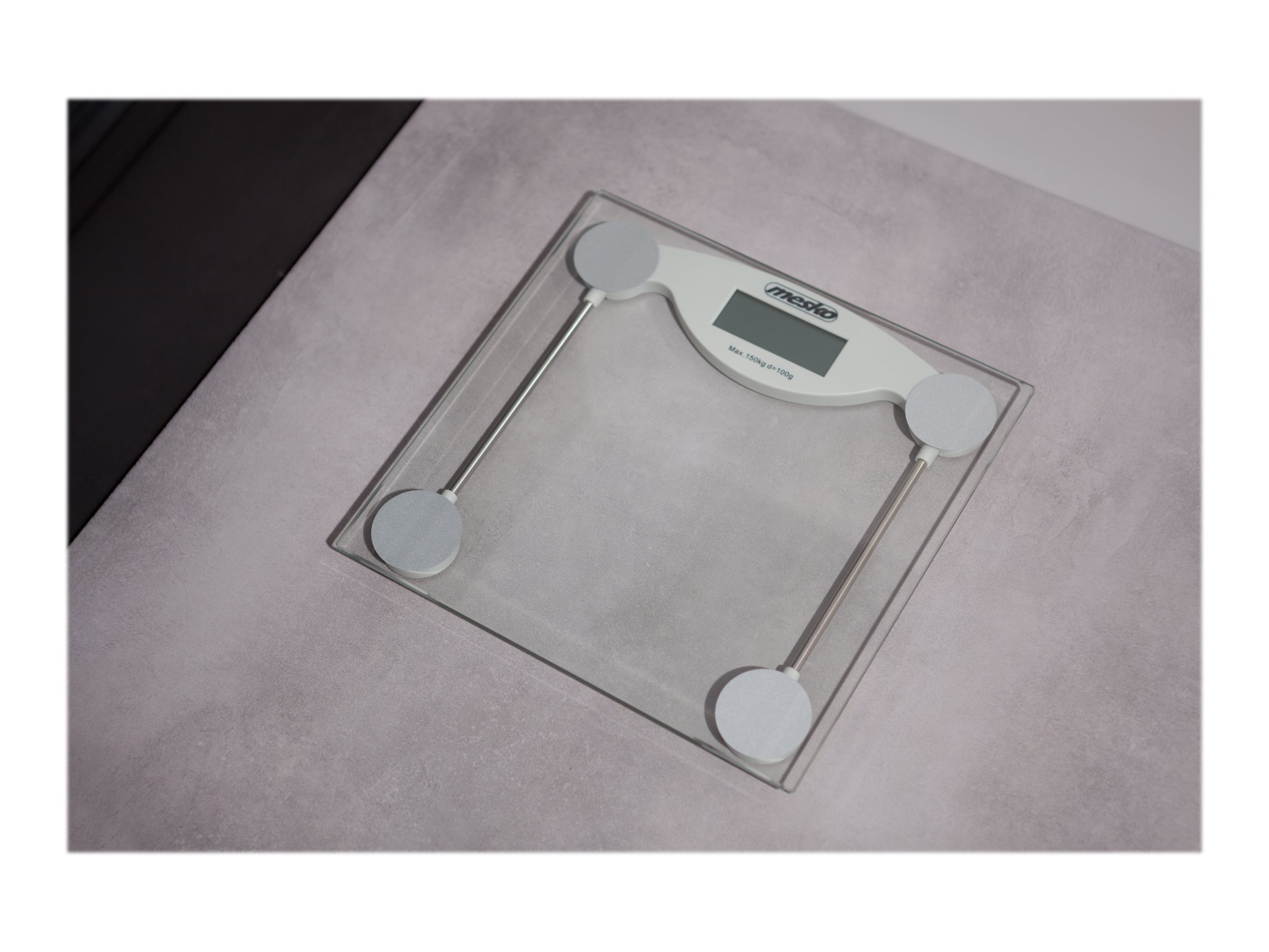 Mesko | Bathroom scales | MS 8137 | Maximum weight (capacity) 150 kg | Accuracy 100 g | Glass - Image 8