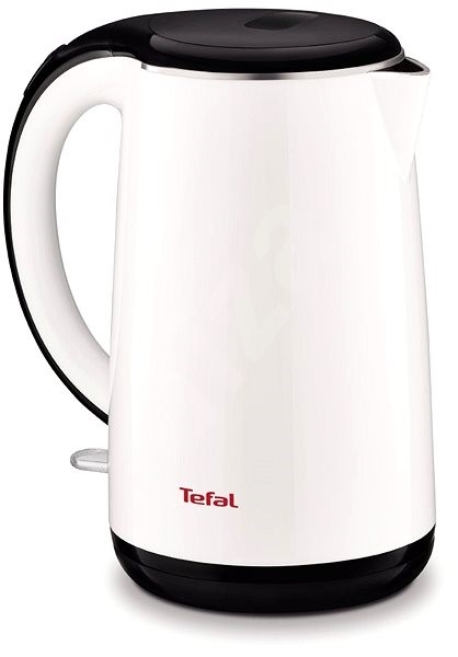 TEFAL | KO260130 | Standard kettle | 2400 W | 1.7 L | Stainless steel | 360° rotational base | White