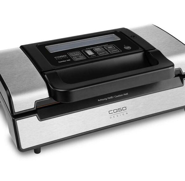 Caso | Professional Vacuum sealer | FastVAC 500 | Power 130 W | Temperature control | Stainless steel