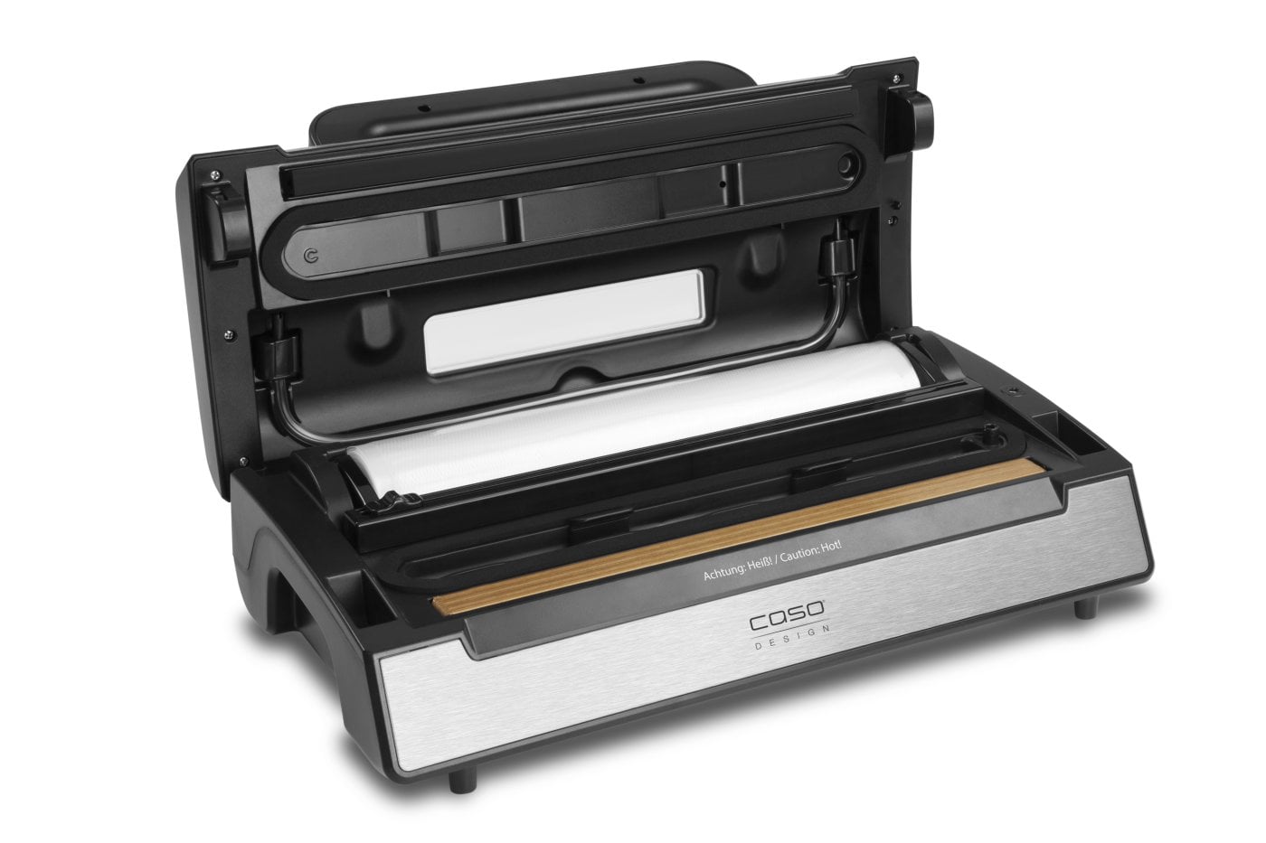 Caso | Professional Vacuum sealer | FastVAC 500 | Power 130 W | Temperature control | Stainless steel - Image 4