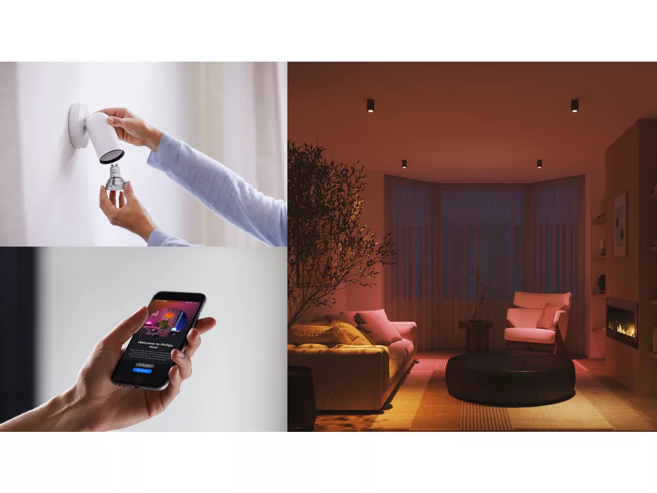 Philips Hue E WCA 345 GU10 3P EU | E27 | 8 W | 16 million colors, White and colored light - Image 9
