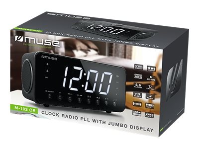 Muse | Clock radio | M-192CR | Black - Image 3