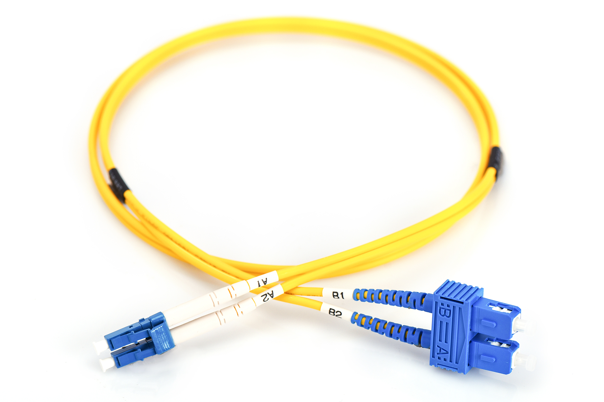 Digitus | Patch Cord | DK-2932-02 | Cable diameter 3 mm; Cable type: I-VH 2E9/125µ; Fiber diameter: 09/125µ; Connector 1/2: LC/SM | Yellow - Image 5