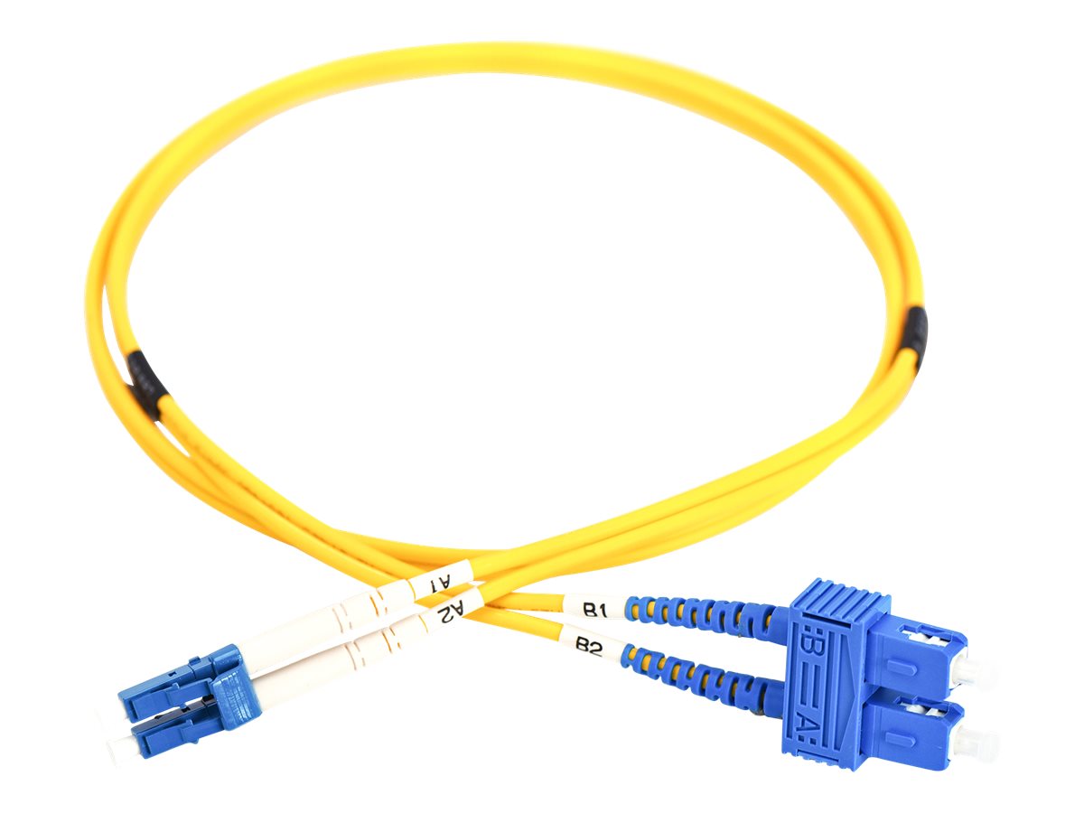 Digitus | Patch Cord | DK-2932-02 | Cable diameter 3 mm; Cable type: I-VH 2E9/125µ; Fiber diameter: 09/125µ; Connector 1/2: LC/SM | Yellow - Image 6
