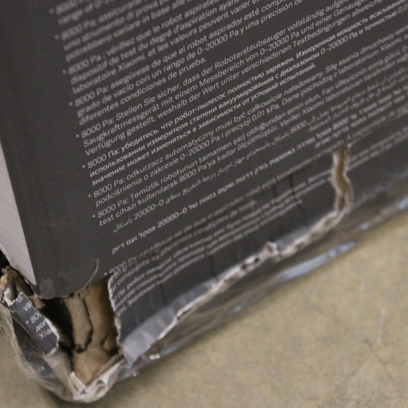 SALE OUT. SALE OUT. Xiaomi Robot Vacuum | X20 Max EU | Wet&Dry | 5200 mAh | 8000 Pa | Black | DAMAGED PACKAGING - Image 3