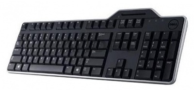 Dell | KB813 | Smartcard keyboard | Wired | Russian | Black