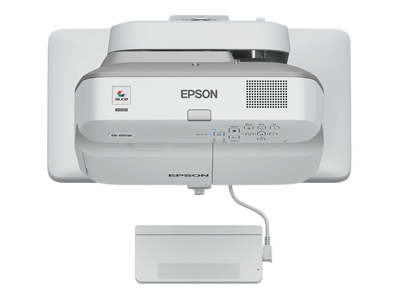 Epson | EB-695Wi | WXGA (1280x800) | 3500 ANSI lumens | 14.000:1 | White | Lamp warranty 12 month(s) - Image 3