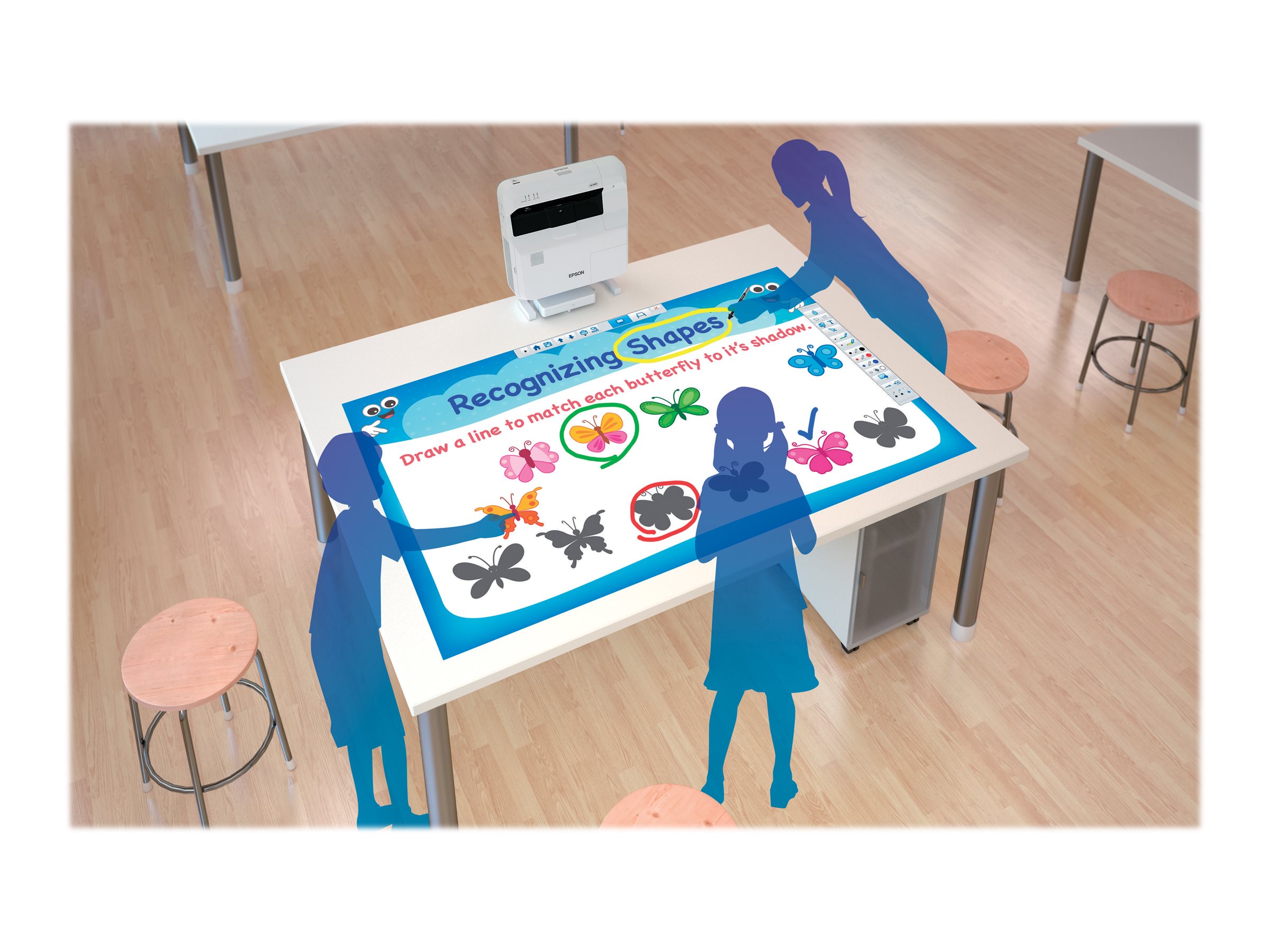 Epson | EB-695Wi | WXGA (1280x800) | 3500 ANSI lumens | 14.000:1 | White | Lamp warranty 12 month(s) - Image 8