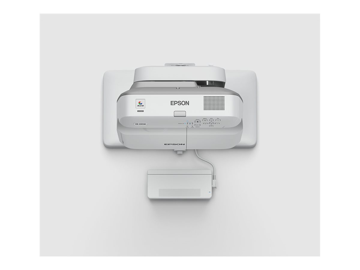 Epson | EB-695Wi | WXGA (1280x800) | 3500 ANSI lumens | 14.000:1 | White | Lamp warranty 12 month(s) - Image 11