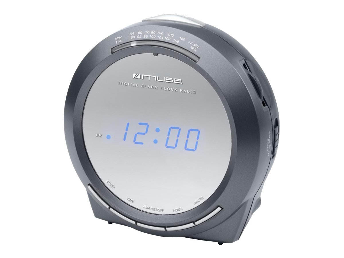 Muse | Clock radio PLL | M-12CR | Alarm function | Black - Image 3
