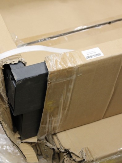 SALE OUT. Lanberg Rack cabinet 19" free-standing 42U/600x1000 (flat pack) with glass door lCD V2 | FF01-6042-12BL | DAMAGED PACKAGING, SCRATCHED ON THE FROM PARTS | Black