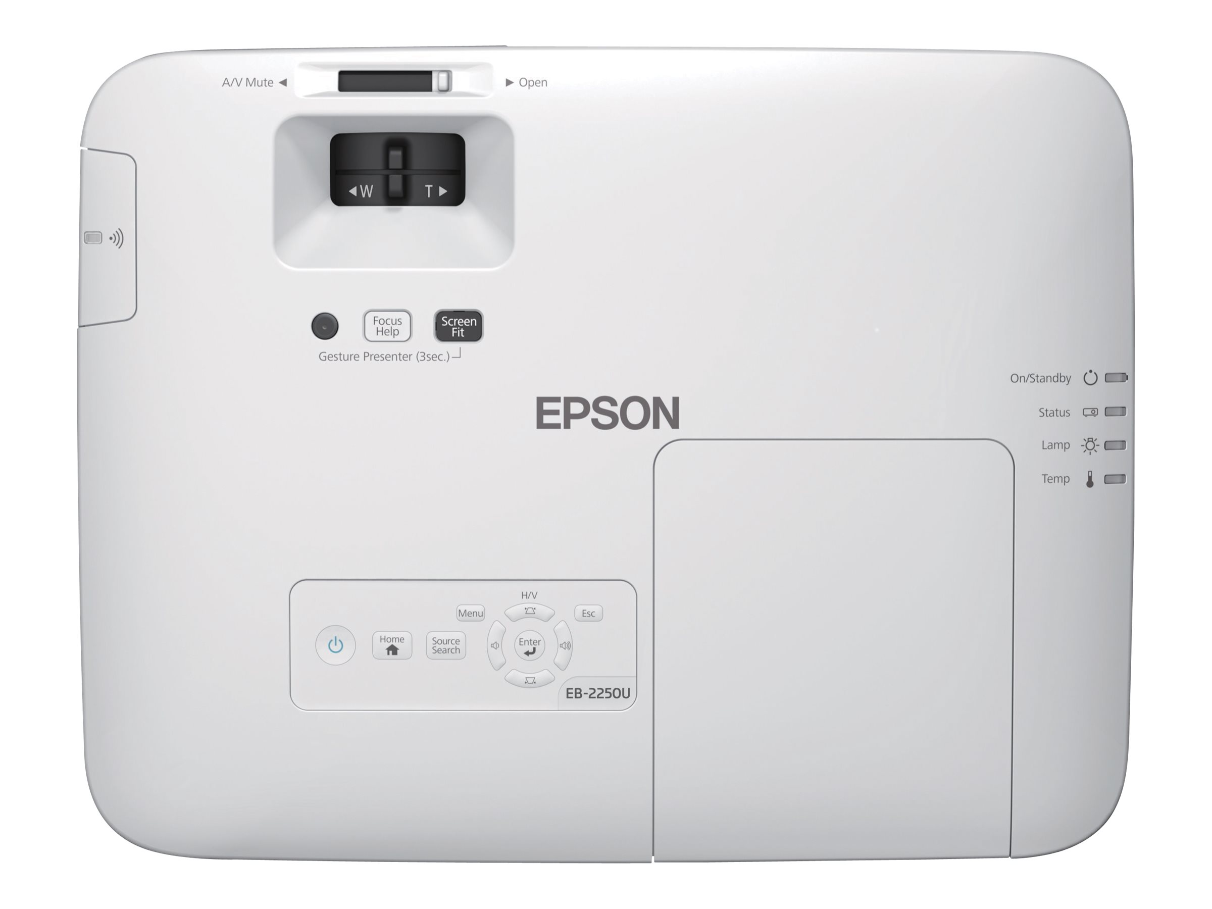 Epson | EB-2250U | WUXGA (1920x1200) | 5000 ANSI lumens | 15.000:1 | White | FHD | Lamp warranty 12 month(s) | 3LCD - Image 6