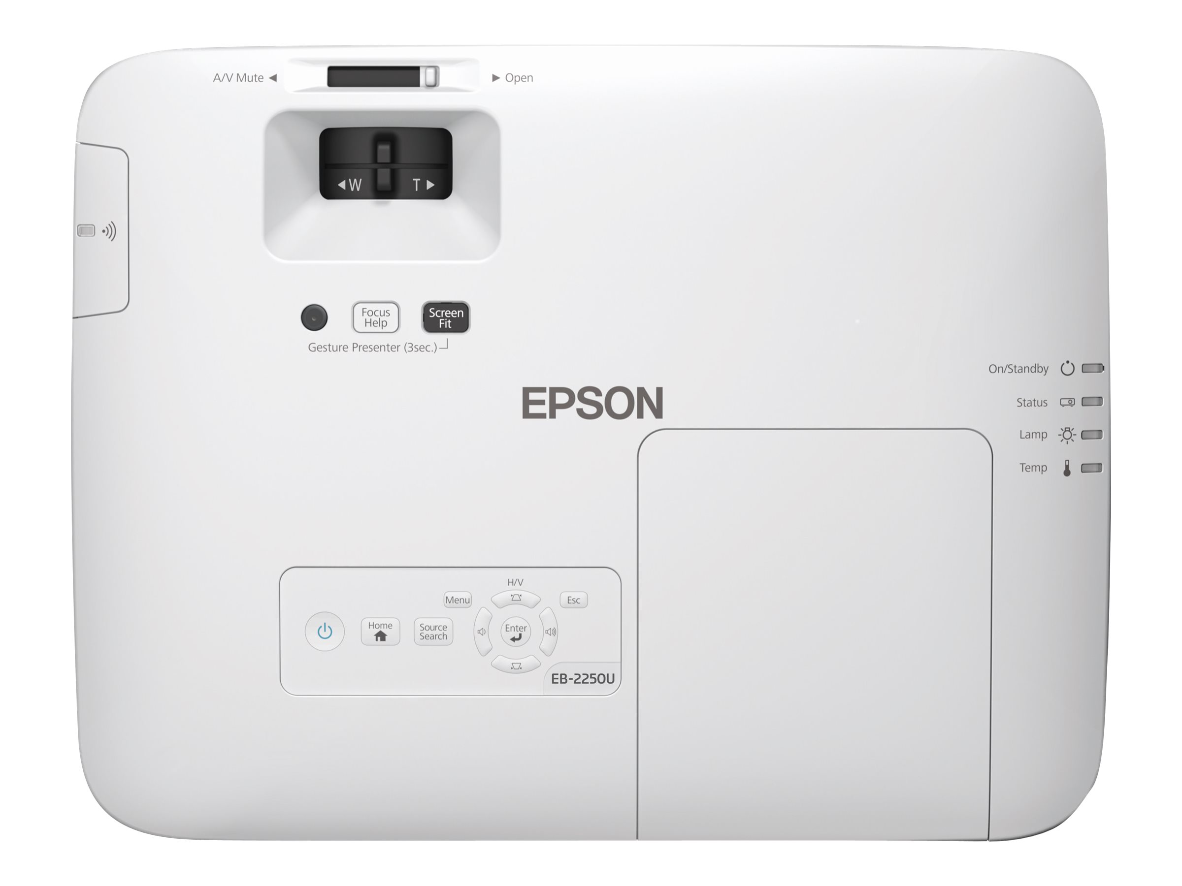 Epson | EB-2250U | WUXGA (1920x1200) | 5000 ANSI lumens | 15.000:1 | White | FHD | Lamp warranty 12 month(s) | 3LCD - Image 7