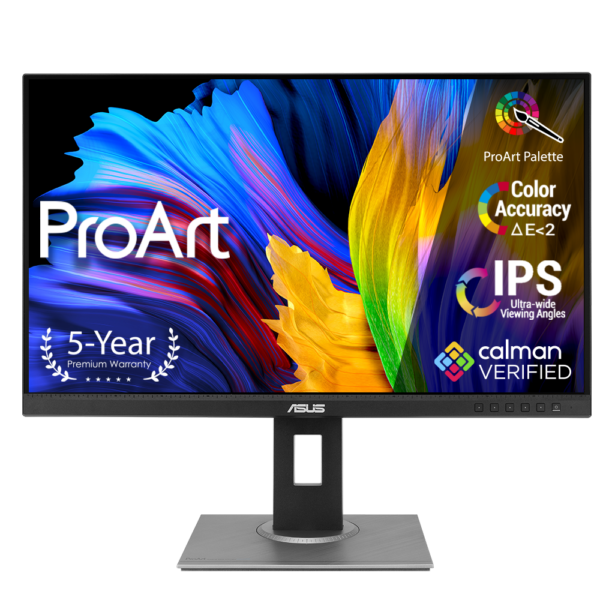 Asus | ProArt Display | PA278QV | 27 " | IPS | WQHD | 16:9 | 75 Hz | 5 ms | 2560 x 1440 | 350 cd/m² | HDMI ports quantity 1 | Black