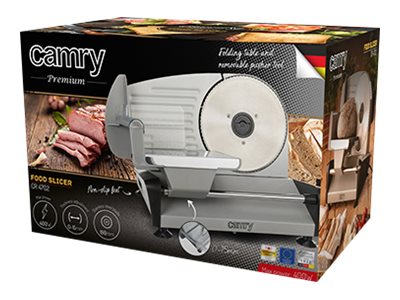 Camry | Food slicers | CR 4702 | Stainless steel | 200 W | 190 mm - Image 6