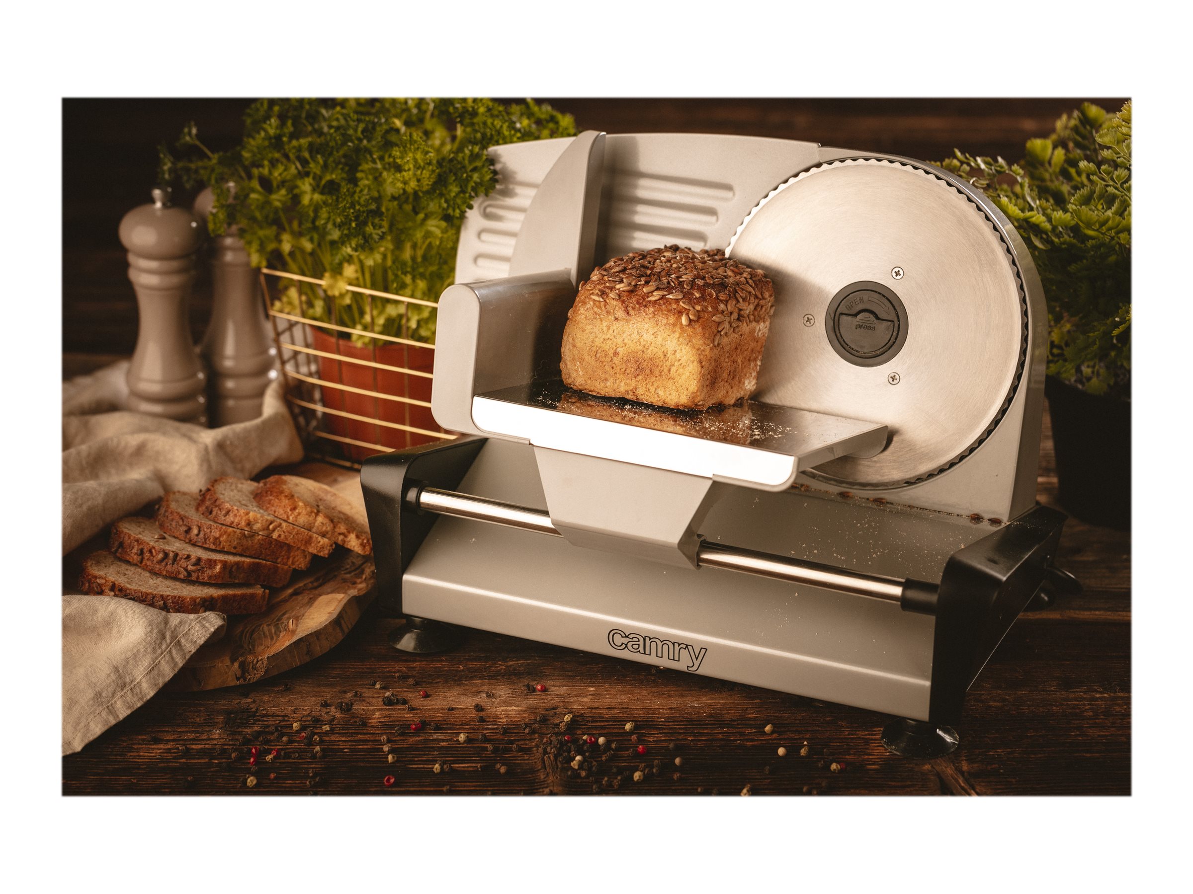 Camry | Food slicers | CR 4702 | Stainless steel | 200 W | 190 mm - Image 13