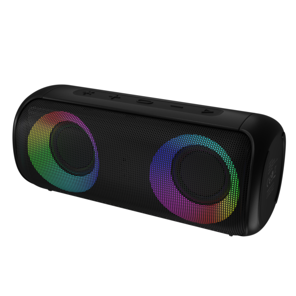 Audictus Speakers | Aurora Pro Tws RGB | 20 W | Waterproof | Bluetooth | Black | Wireless connection