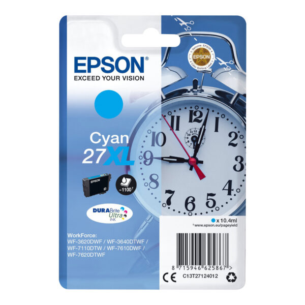 Epson T2712 | 27XL | Ink cartridge | Cyan