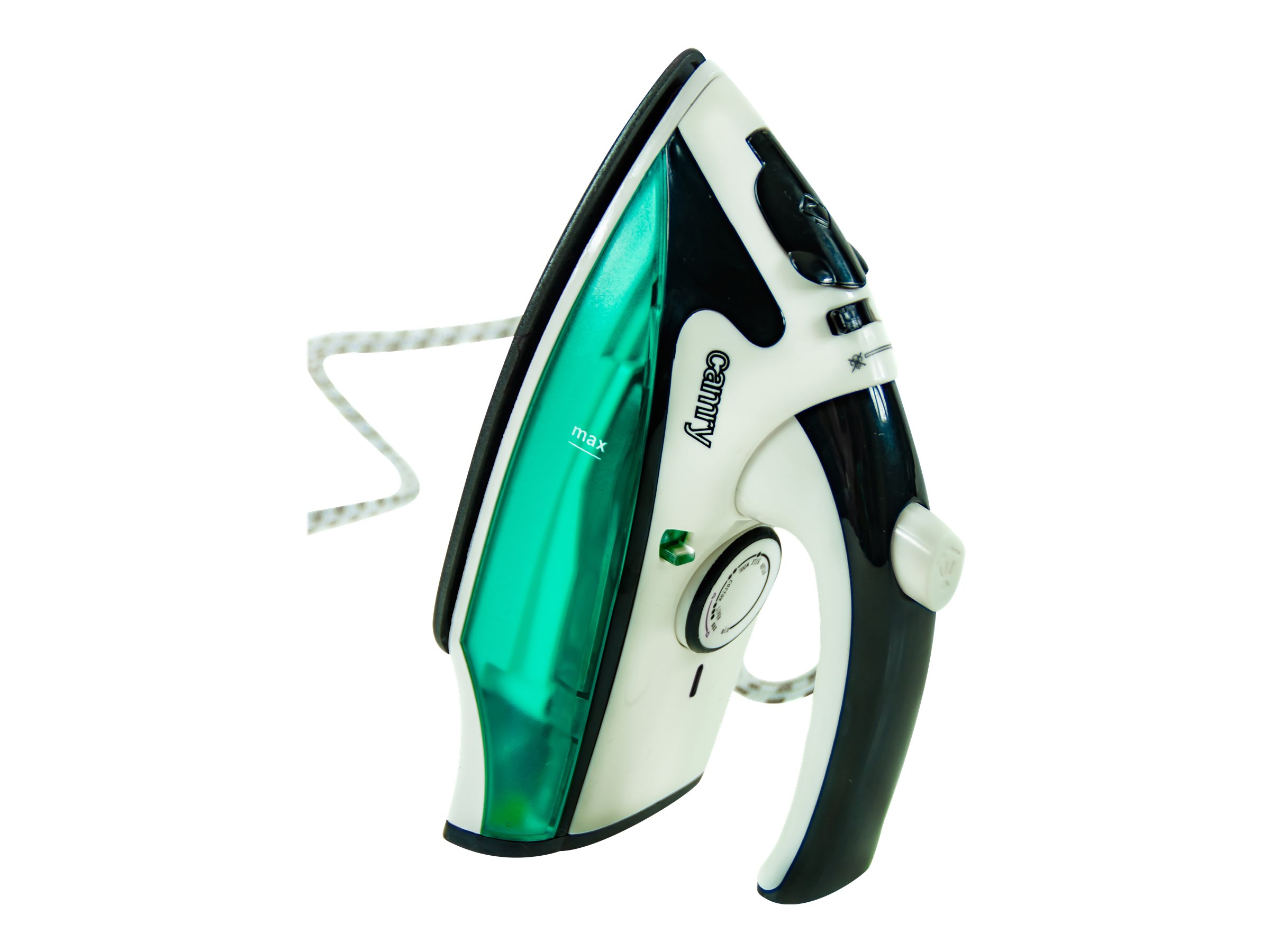 Camry | CR 5024 | Steam Travel iron | 840 W | Water tank capacity 40 ml | White/green/black - Image 4