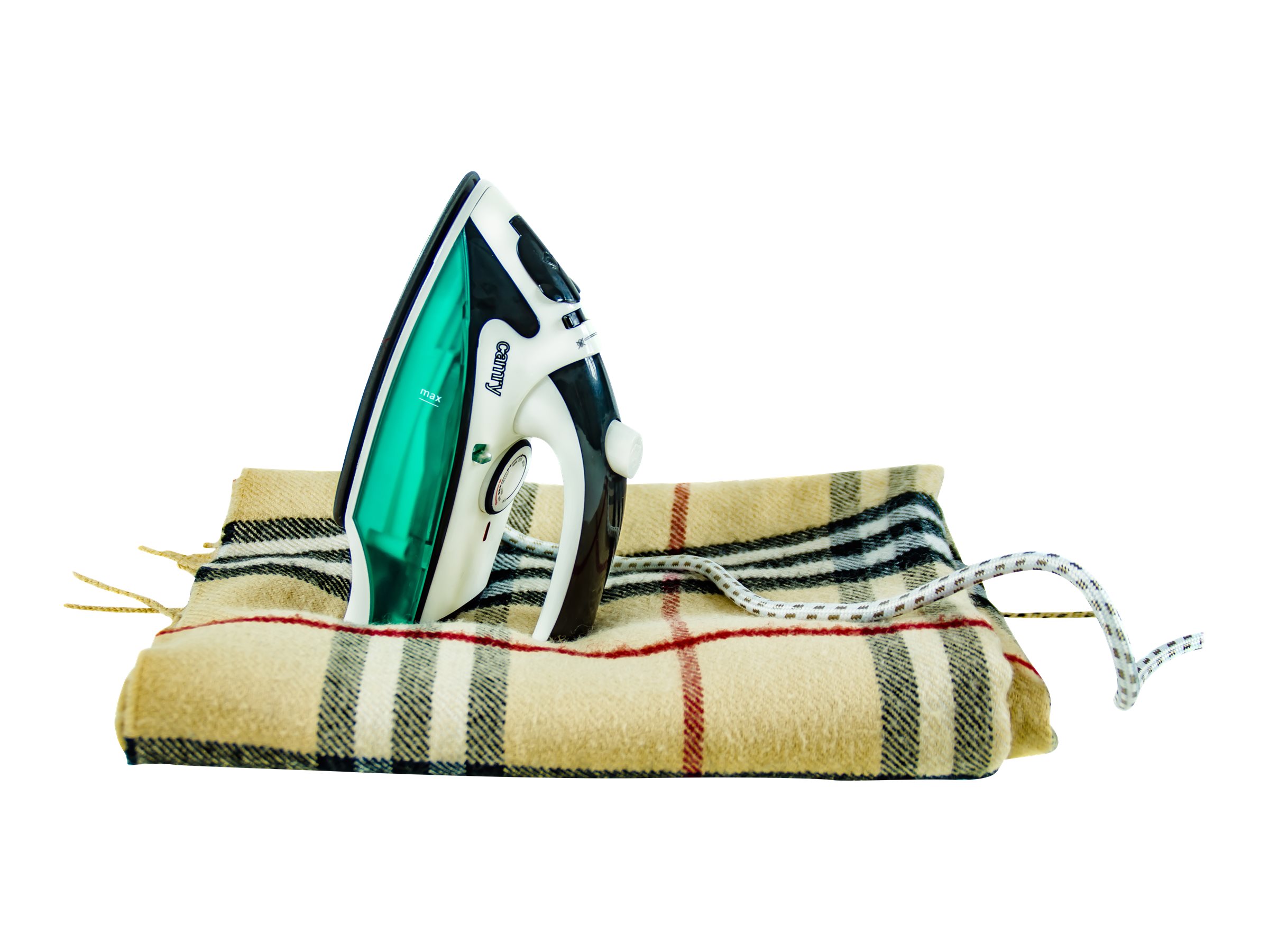 Camry | CR 5024 | Steam Travel iron | 840 W | Water tank capacity 40 ml | White/green/black - Image 5