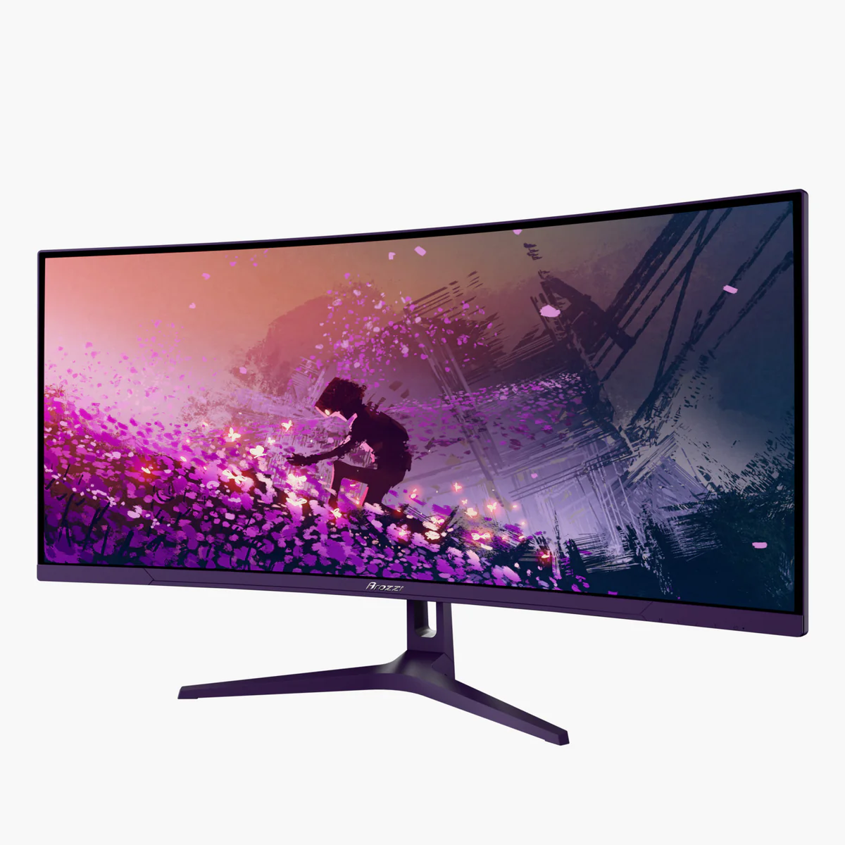 Arozzi | Nova | 34 " | VA | UWQHD | 21:9 | 165 Hz | 1 ms | 3440 x 1440 pixels | 350 cd/m² | HDMI ports quantity 2 | Purple