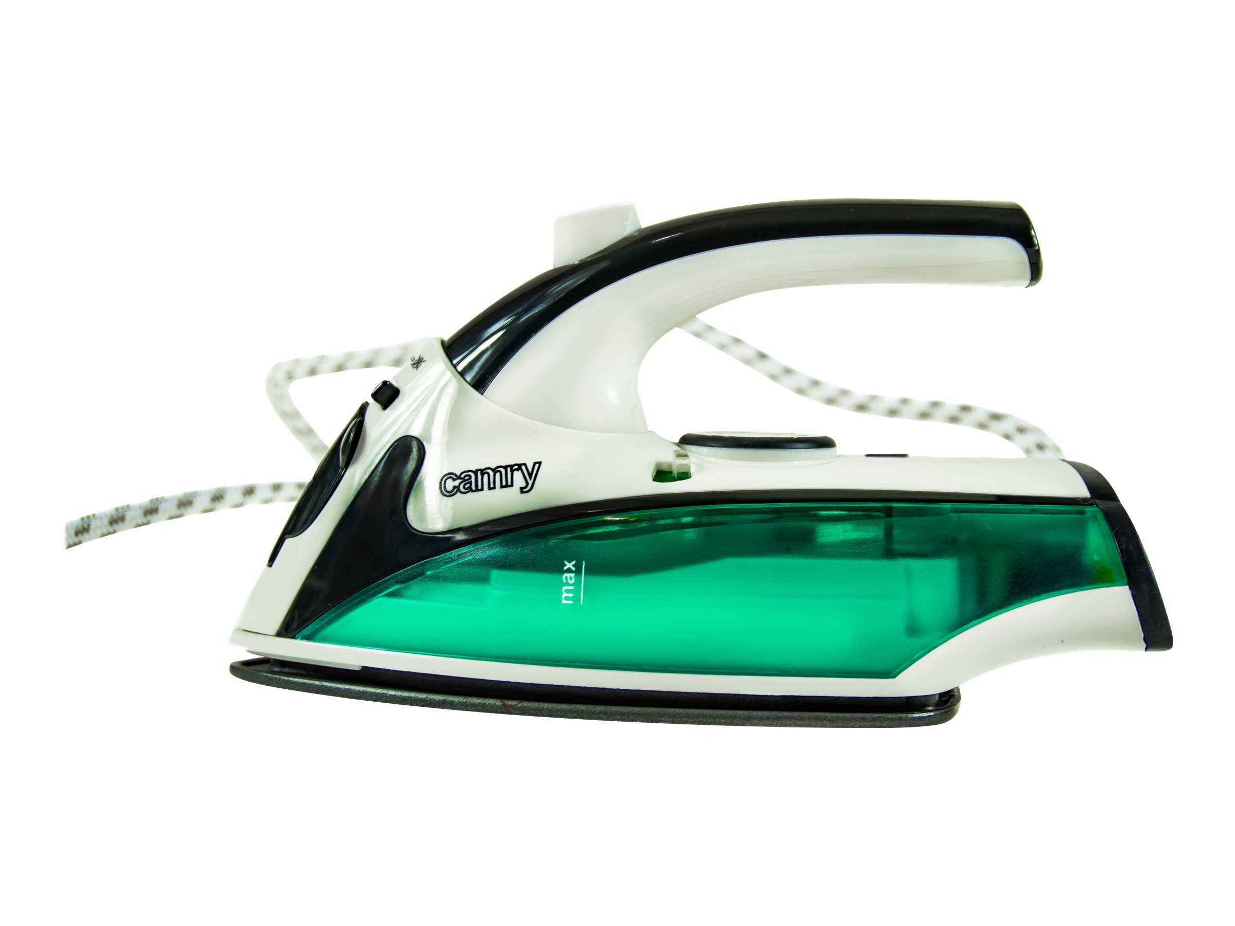 Camry | CR 5024 | Steam Travel iron | 840 W | Water tank capacity 40 ml | White/green/black - Image 6
