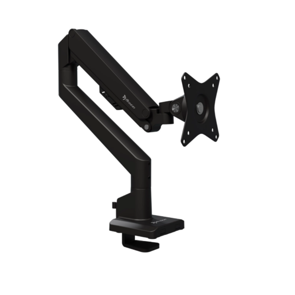 Arozzi Desk Mount | Neo Single - Gas Spring Monitor Arm AZ-ALZARE-NEO-BK | Tilt, Swivel, Rotation | Maximum weight (capacity) 9 kg | Black