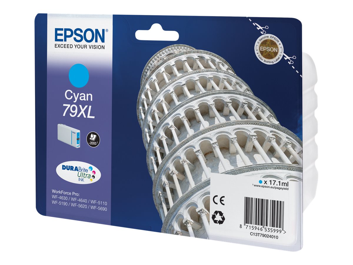 Epson 79XL | C13T79024010 | Inkjet cartridge | Cyan - Image 2