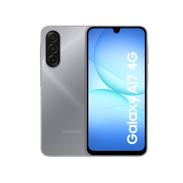 Samsung | Galaxy | A17 (A175) | Grey | 6.7 " | Super AMOLED | 1080 x 2340 pixels | Mediatek | Helio G99 | Internal RAM 4 GB | 128 GB | Dual SIM | MicroSD | 3G | 4G | Main camera resolution 50 MP | Secondary camera resolution 5 MP | Android | 15 | 5000 mAh