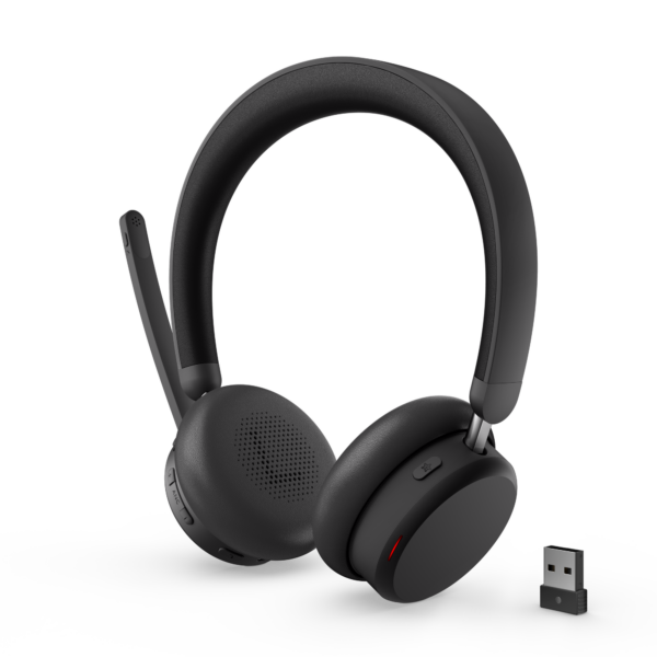 Lenovo Dual-Mode Wireless ANC Headset 6550 (USB-A, Teams) | 4XD1S19777 | Built-in microphone | Bluetooth | Black