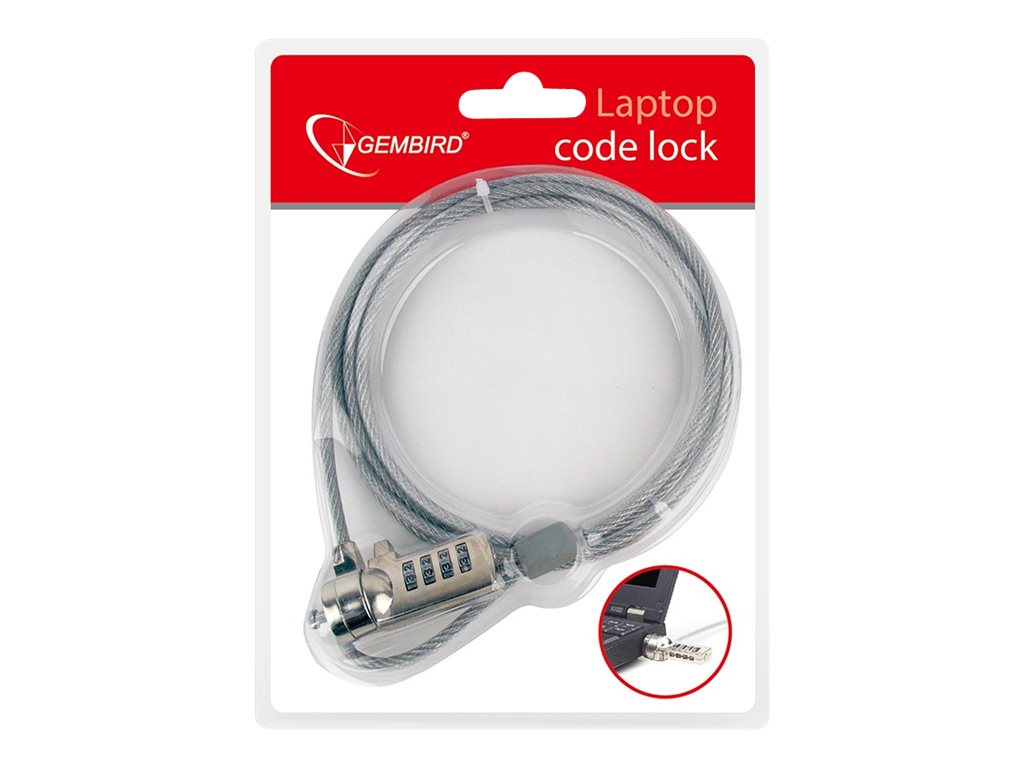 Cable lock for notebooks (4-digit combination) | LK-CL-01 - Image 4