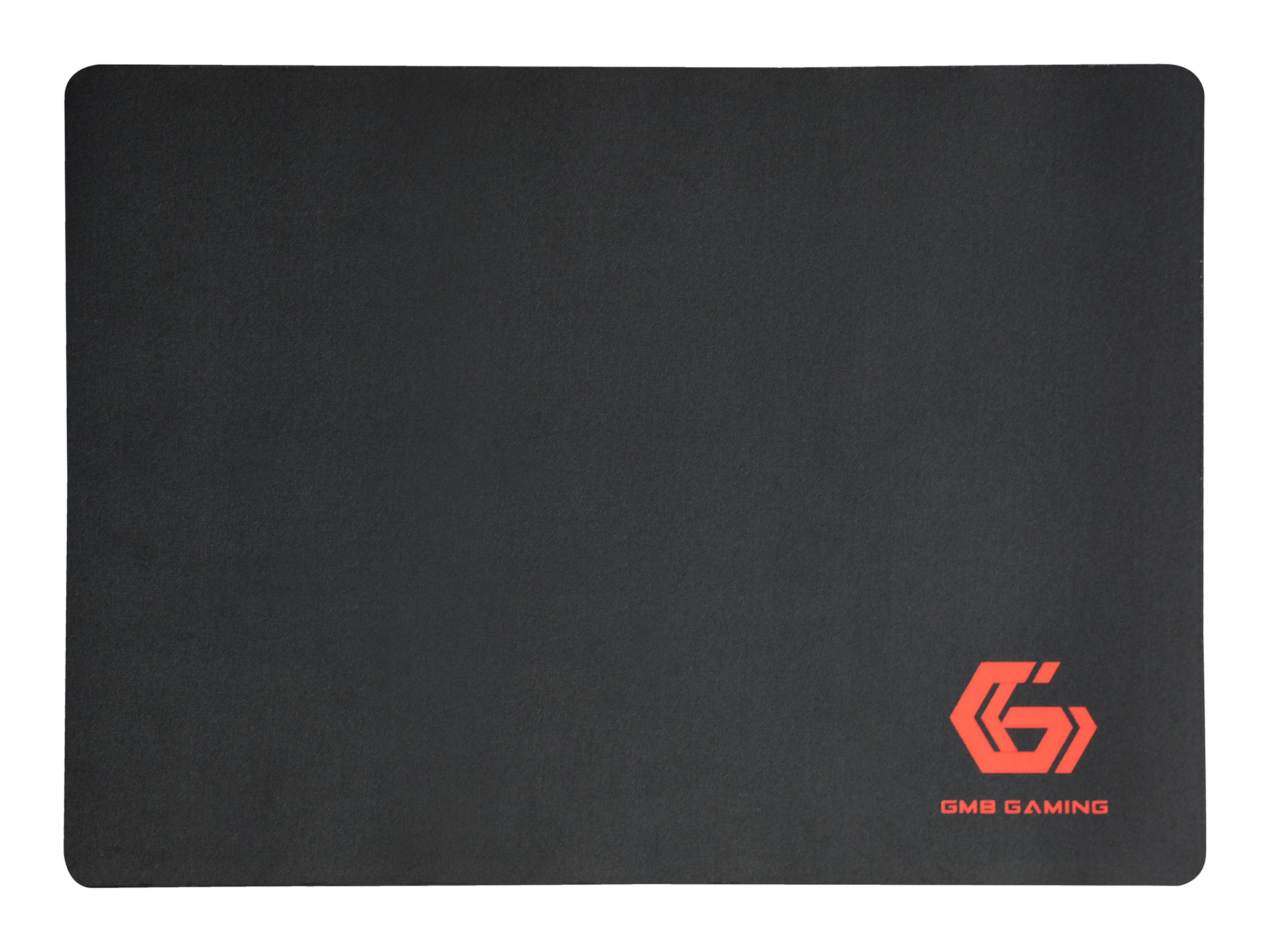Gembird | MP-GAME-M | natural rubber foam + fabric | Gaming mouse pad, medium | Gaming mouse pad | 250x350x3 mm | Black - Image 4