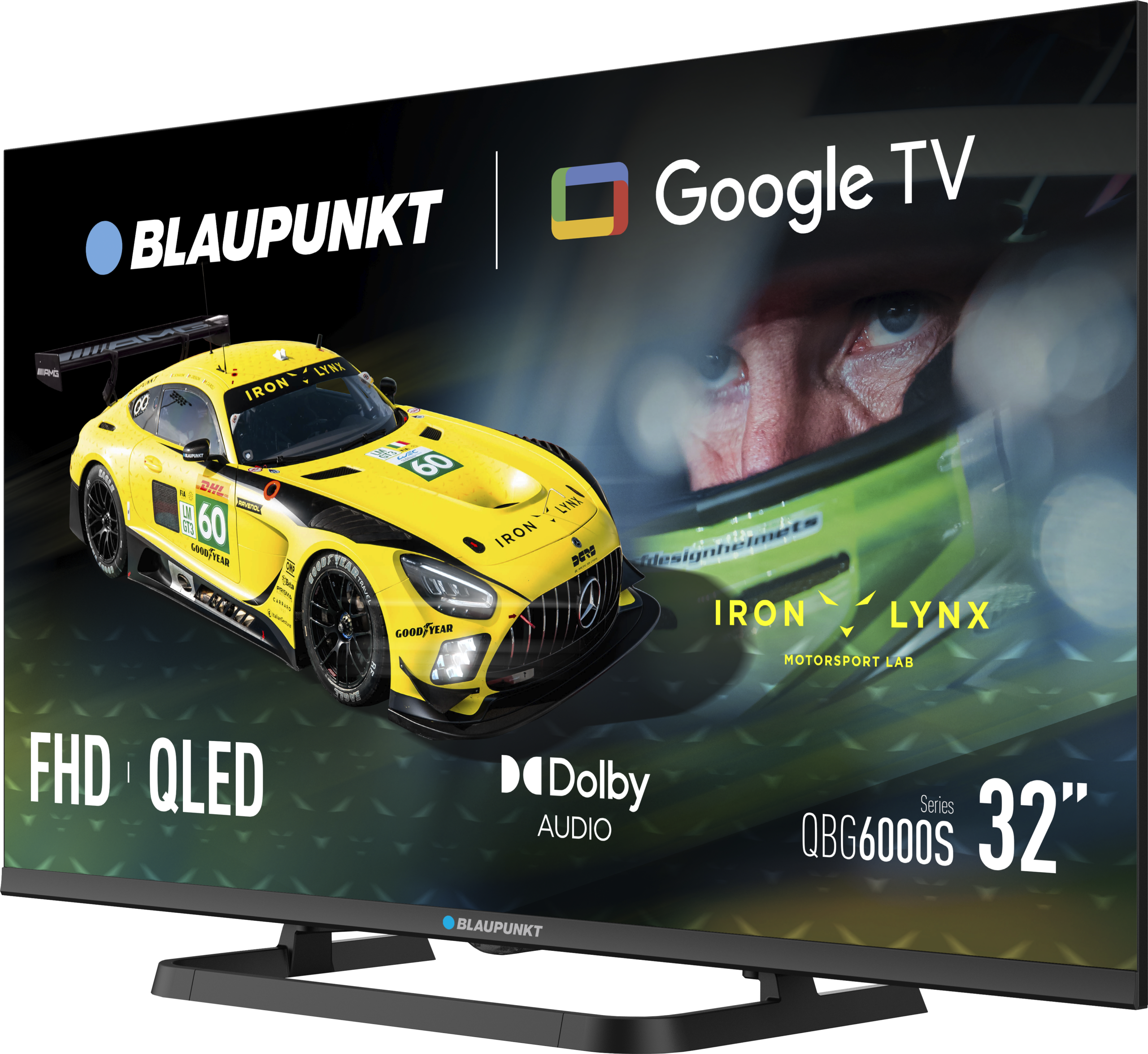 Blaupunkt QLED TV | 32QBG6000S | 32 | Smart TV | Google TV | Black - Image 2