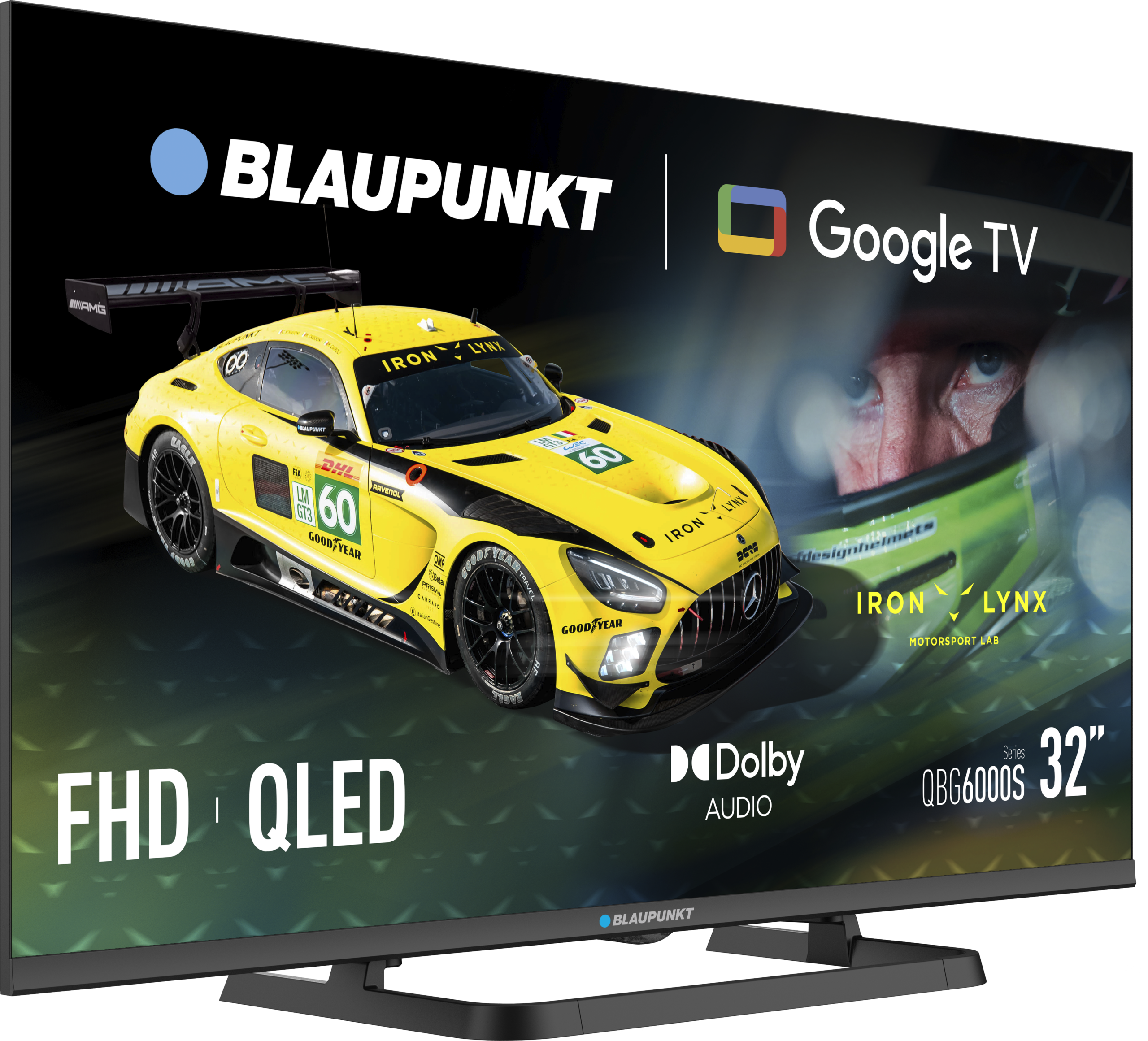 Blaupunkt QLED TV | 32QBG6000S | 32 | Smart TV | Google TV | Black - Image 3