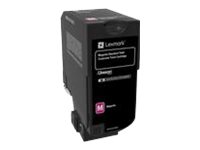 Lexmark Corporate | 74C2SME | Laser Toner Cartridge | Magenta