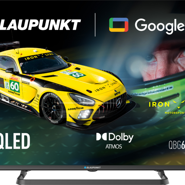 Blaupunkt QLED TV | 43QBG6000S | 43 | Smart TV | Google TV | Black