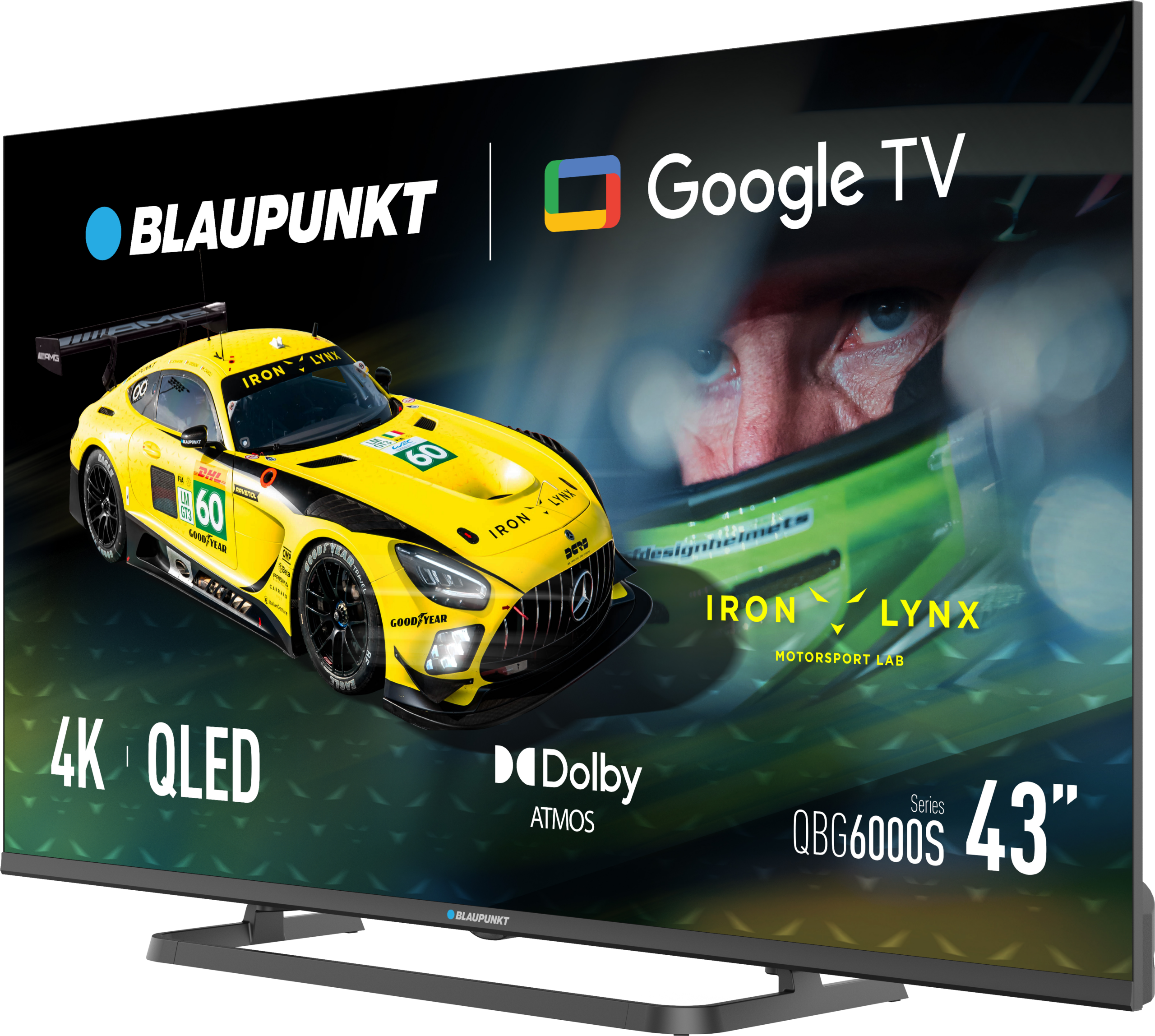 Blaupunkt QLED TV | 43QBG6000S | 43 | Smart TV | Google TV | Black - Image 2