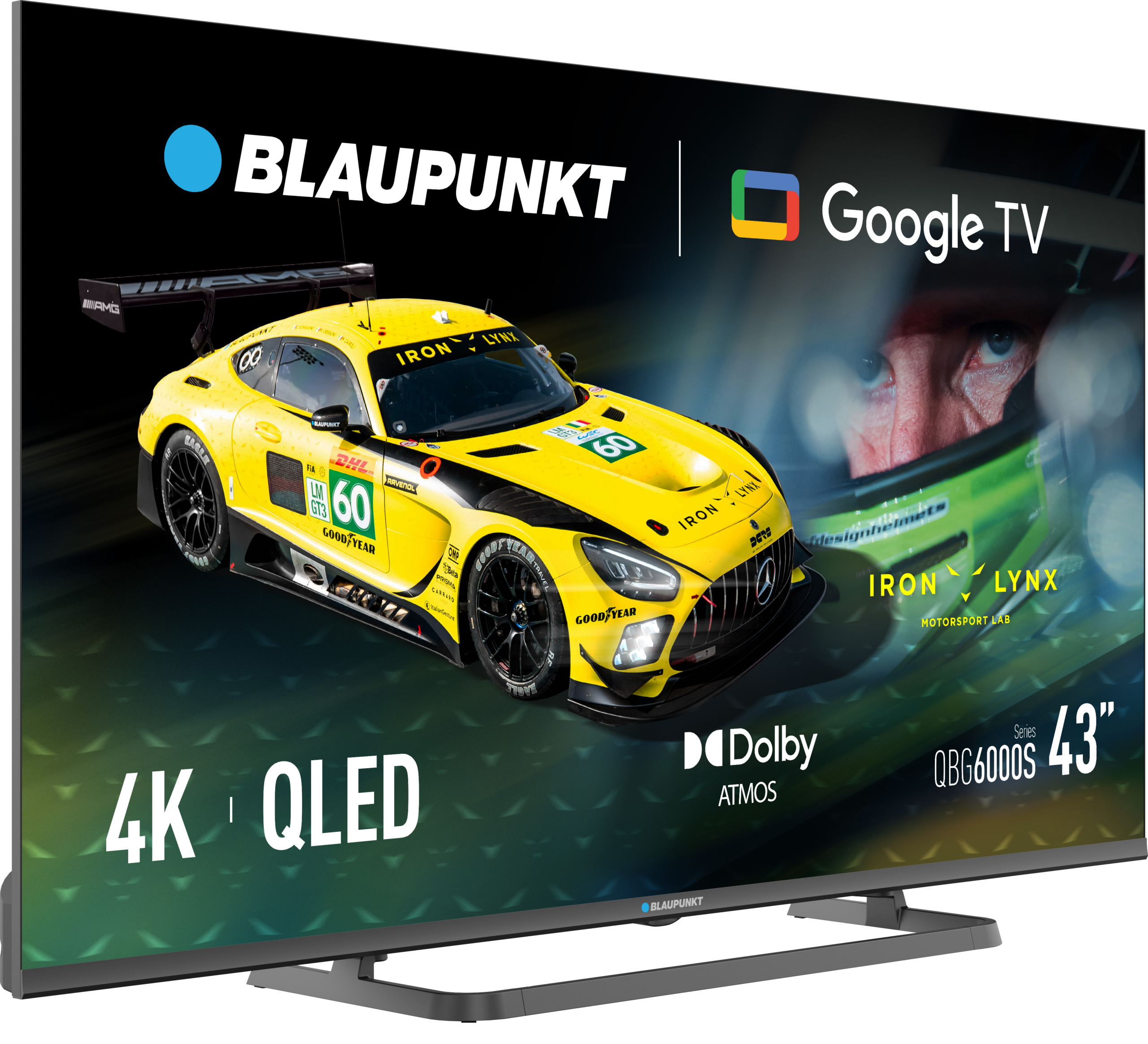 Blaupunkt QLED TV | 43QBG6000S | 43 | Smart TV | Google TV | Black - Image 3