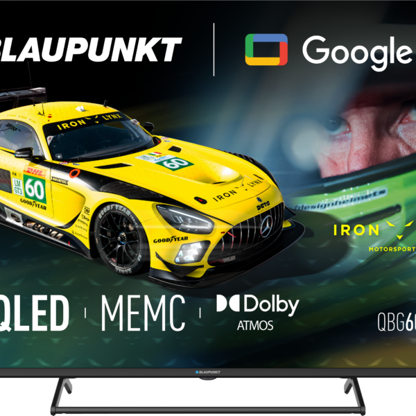 Blaupunkt QLED TV | 55QBG6000S | 55 | Smart TV | Google TV | Black