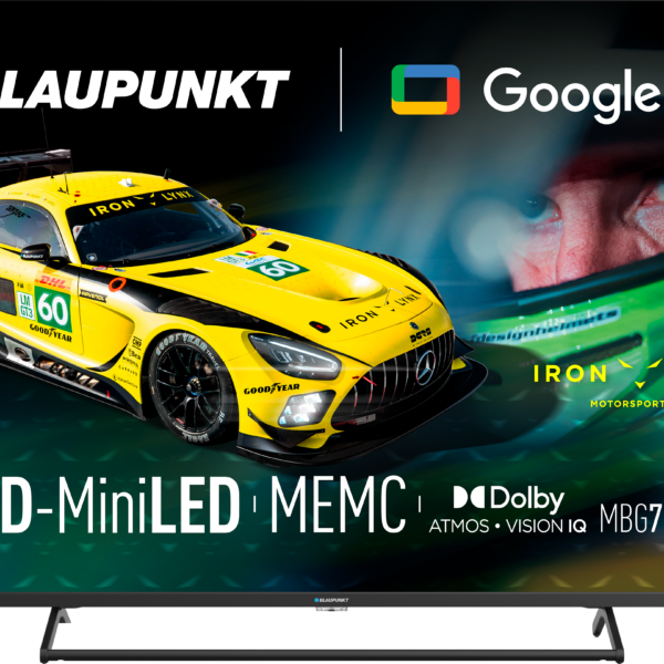 Blaupunkt Mini LED TV | 65MBG7000S | 65 | Smart TV | Google TV | Black