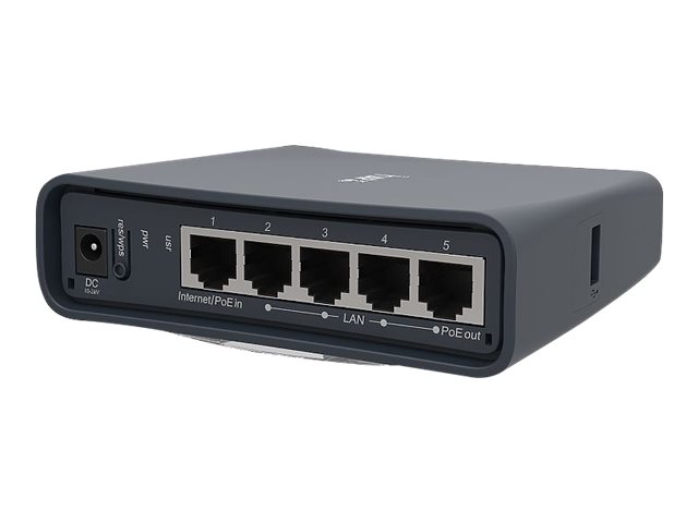 Access Point | RB952Ui-5ac2nD-TC | 802.11ac | 867 Mbit/s | 10/100 Mbit/s | Ethernet LAN (RJ-45) ports 5 | Mesh Support No | MU-MiMO Yes | No mobile broadband | Antenna type Internal | 12 month(s) - Image 7