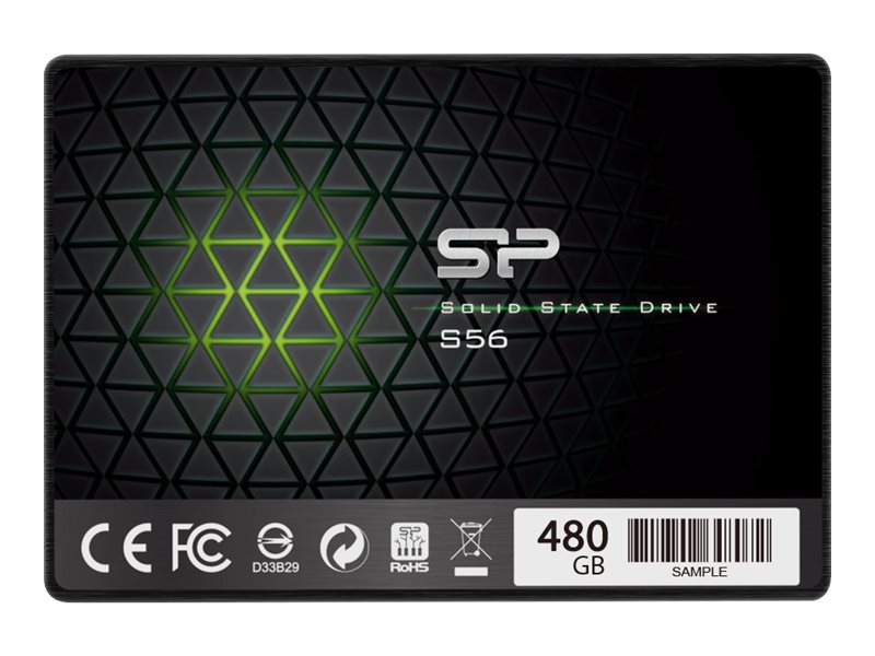 Silicon Power | S56 | 480 GB | SSD form factor 2.5" | Solid-state drive interface SATA | Read speed 560 MB/s | Write speed 530 MB/s - Image 2