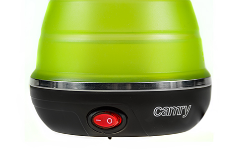 Camry | Travel kettle | CR 1265 | Electric | 750 W | 0.5 L | Plastic | Green - Image 7