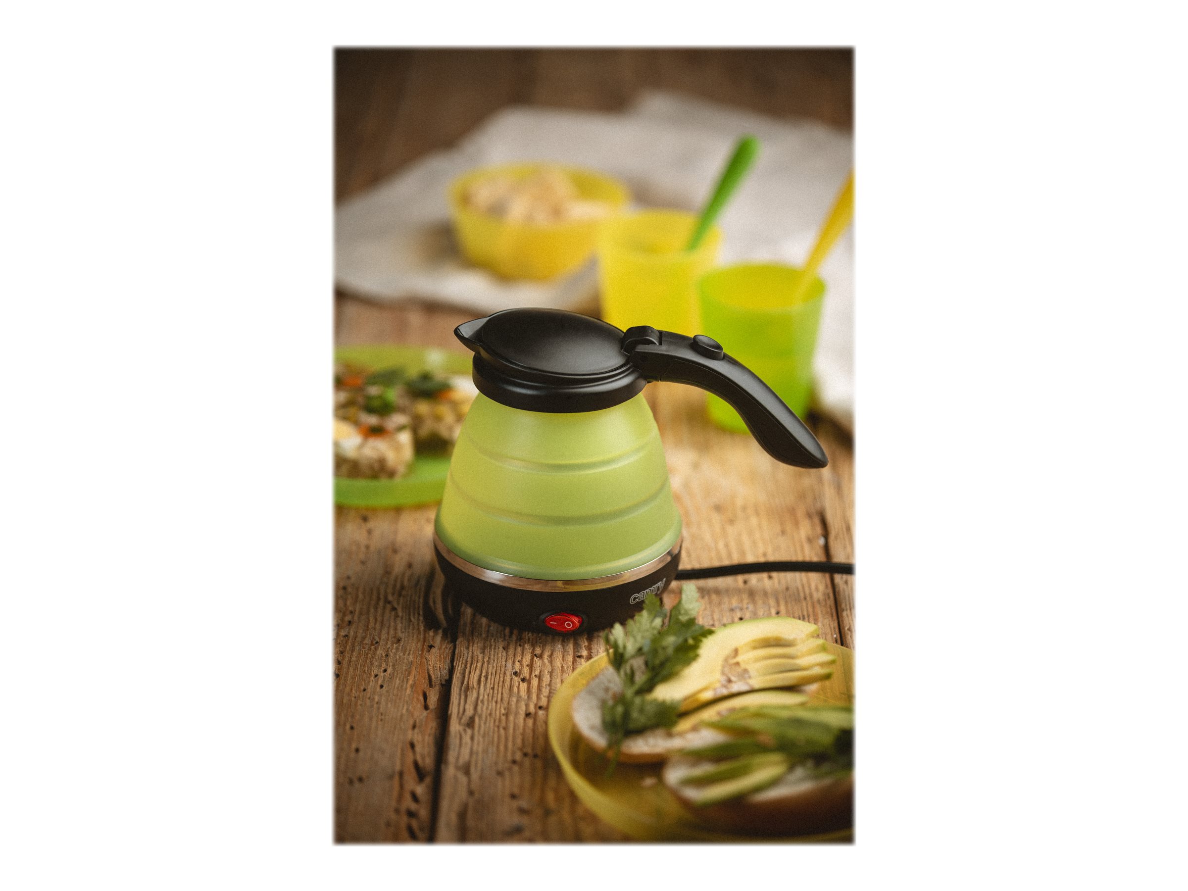 Camry | Travel kettle | CR 1265 | Electric | 750 W | 0.5 L | Plastic | Green - Image 12